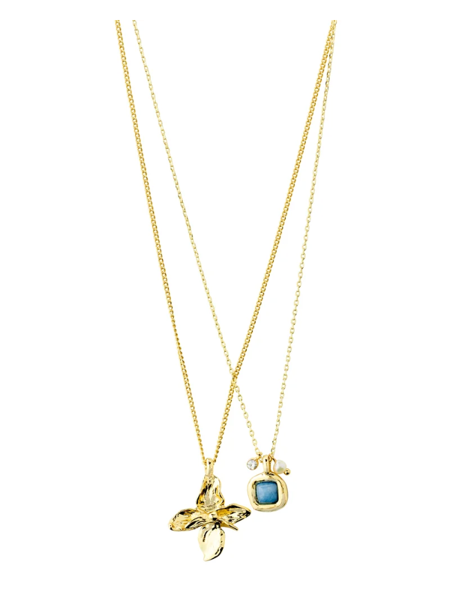 Trace 2 in 1 necklace set