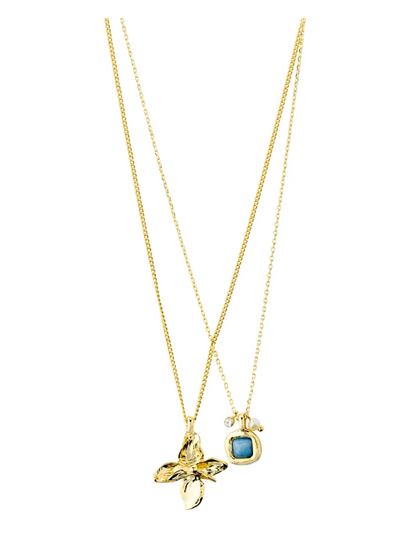 Trace 2 in 1 necklace set