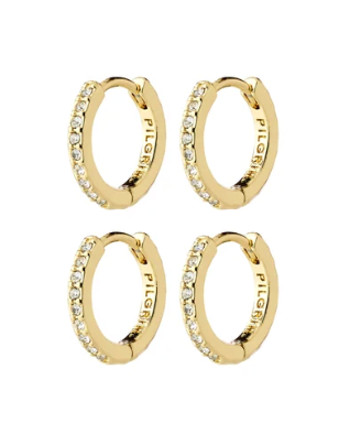 Root earring 2 in 1 set