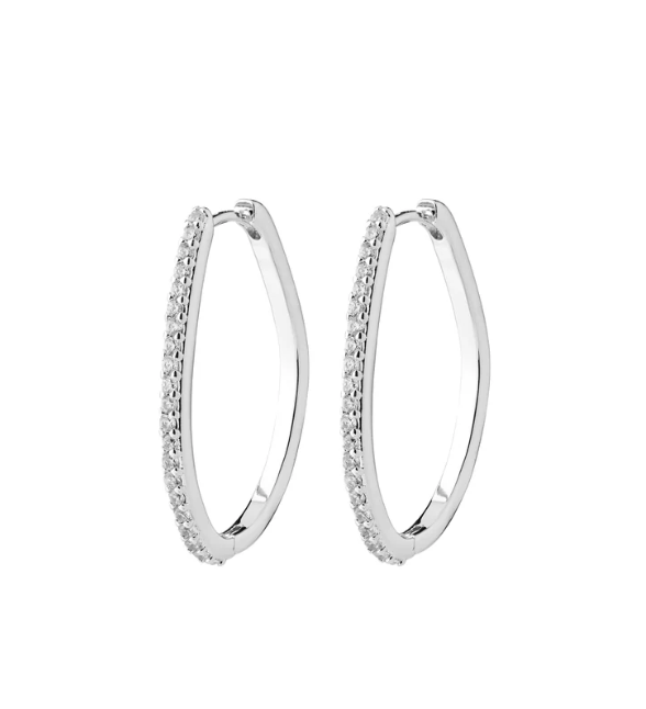 Root hoop earring