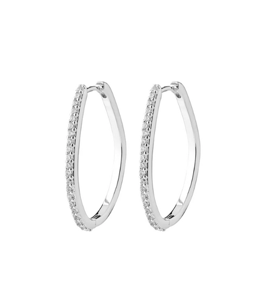 Root hoop earring