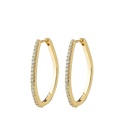 Root hoop earring