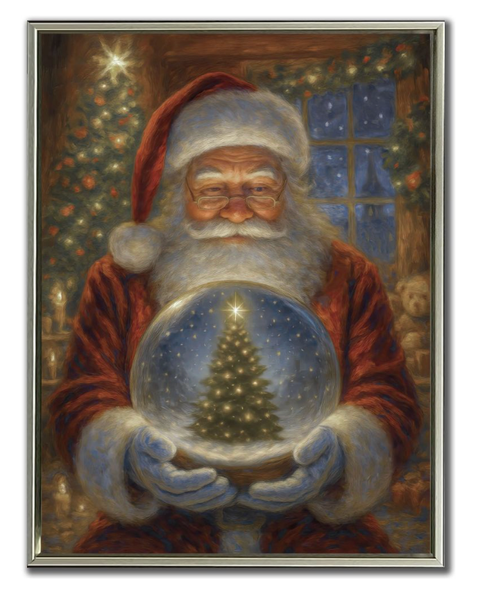 Santa Snow Globe