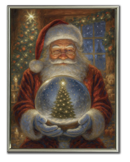 Santa Snow Globe