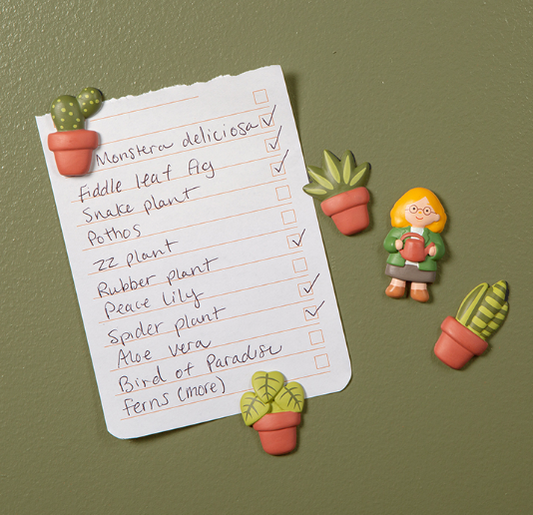 Plant lady magnets