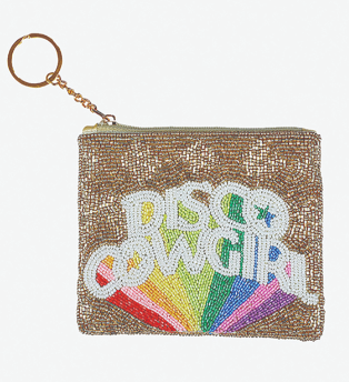 Ricki Beaded Coin Pouch