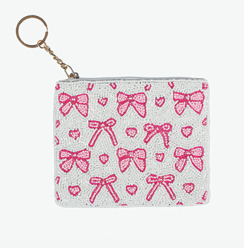 Ricki Beaded Coin Pouch