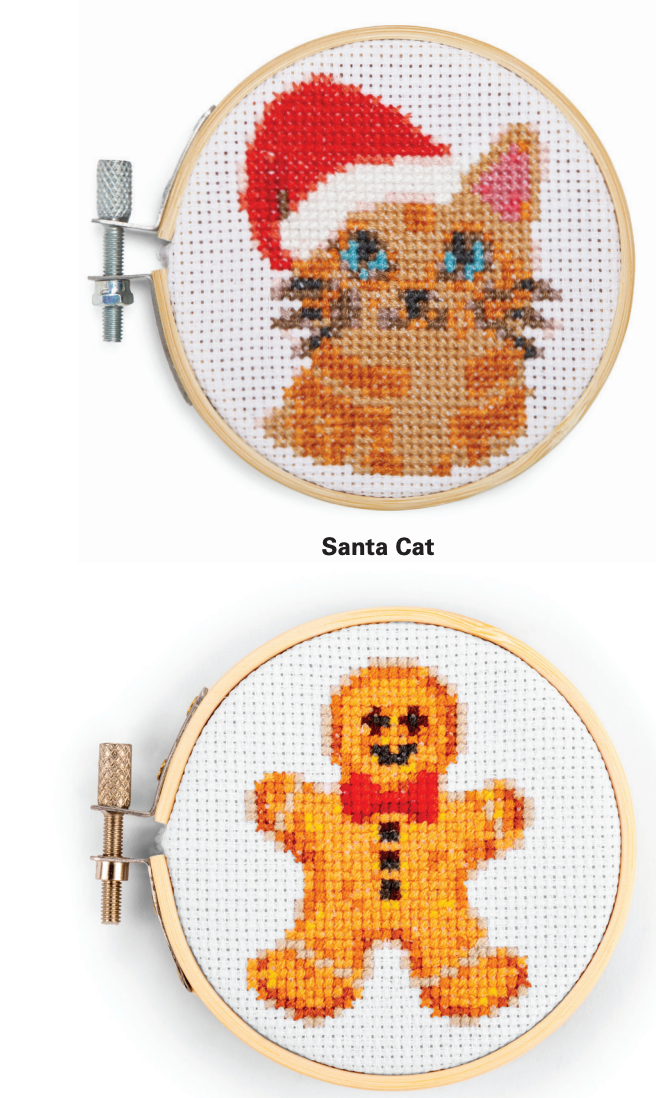 Mini xmas cross stitch