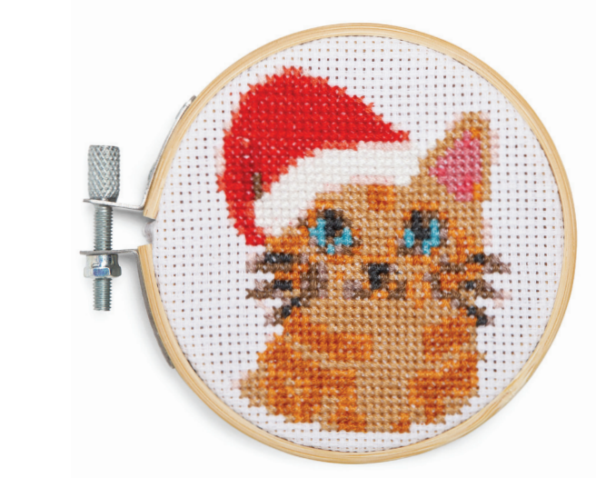 Mini xmas cross stitch