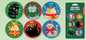 Christmas Bag Clips