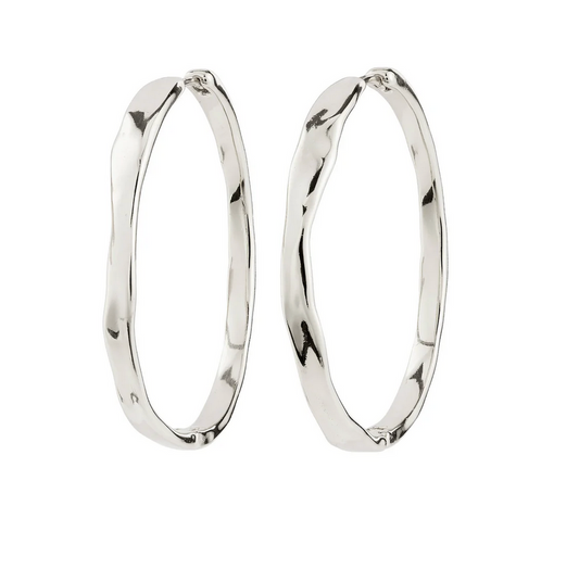 Ember hoop earrings
