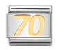 Nomination Italy Composable Link Number in 18K Gold