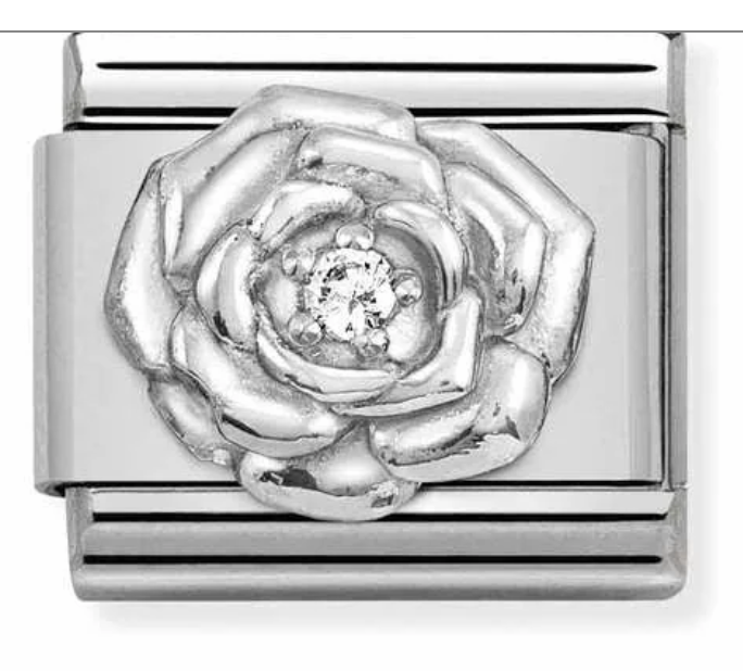 Nomination Italy Composable Link Flowers