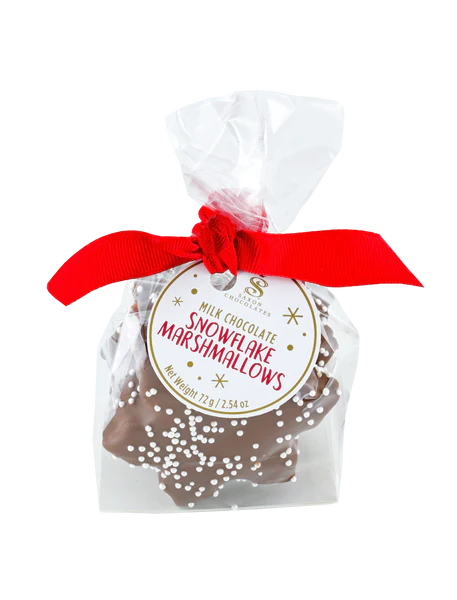Milk Chocolate Snowflake Marshmallow Bag