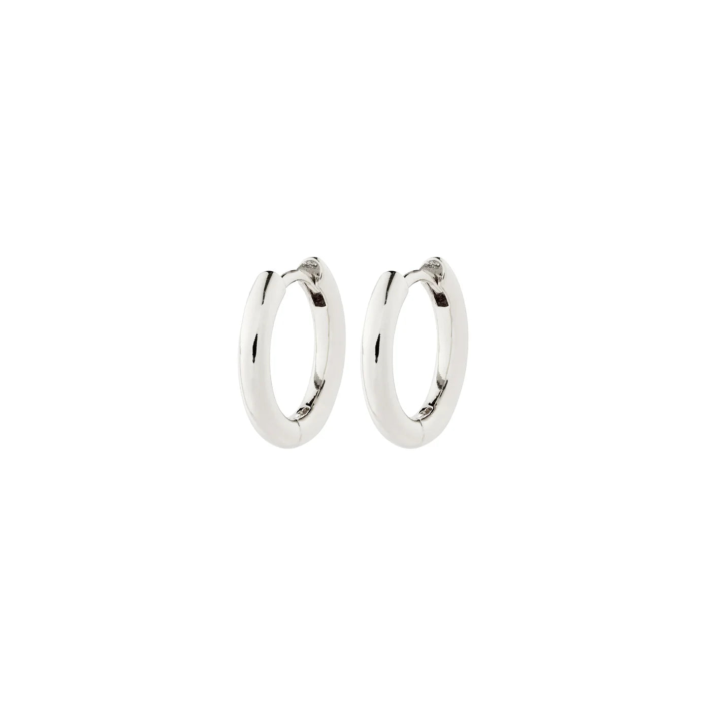 CHARM recycled small hoop earrings