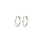 CHARM recycled small hoop earrings