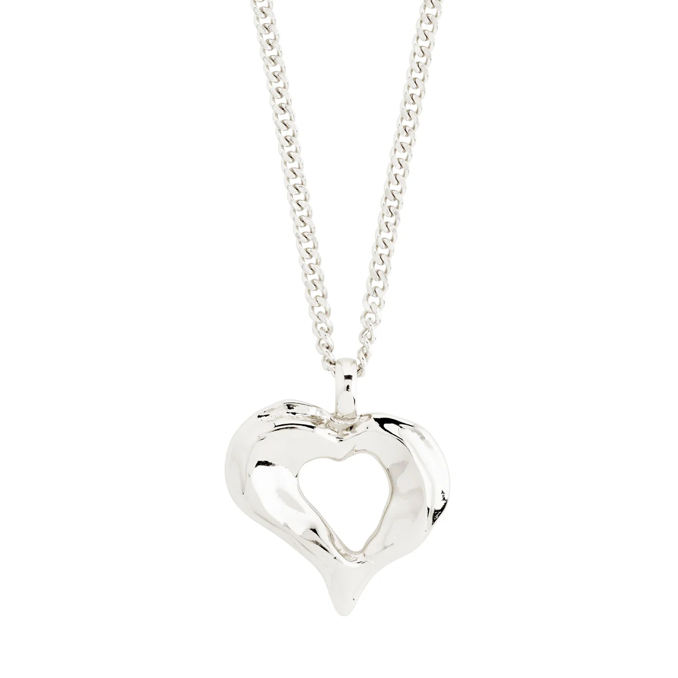 TIDE recycled heart necklace