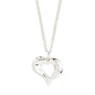 TIDE recycled heart necklace