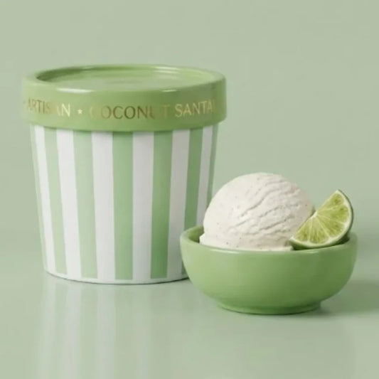 Coconut Santal Gelato Cup