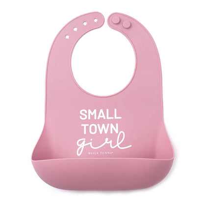 Small Town Girl Wonder Bib Dusty Rose