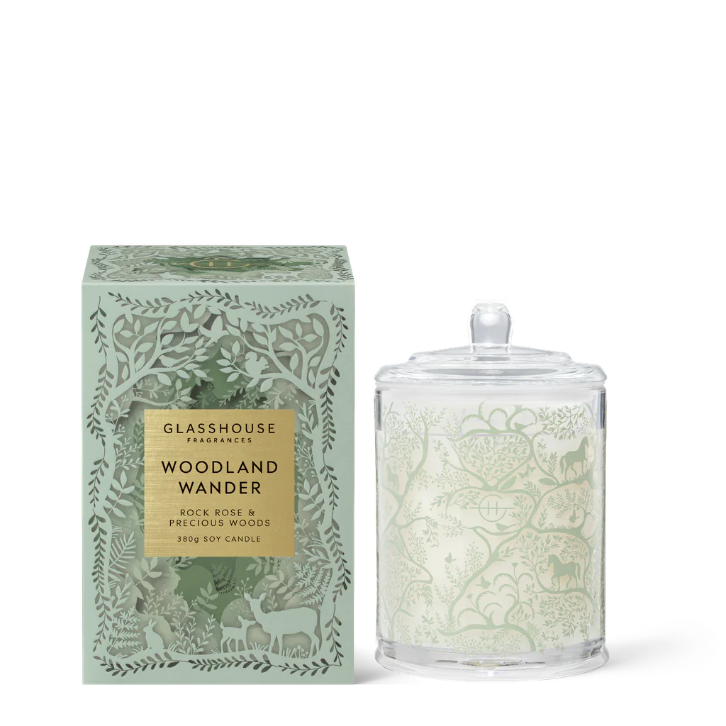 Glasshouse Fragrant Candle-Woodland Wander