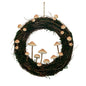 Mushroom wreath