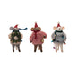 Felt wool mice orn