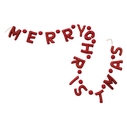 Merry Christmas Garland