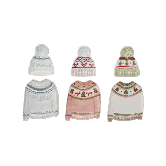S/2 toque and sweater dish
