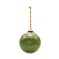 Marbled green and gold orn