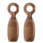 Acacia Wood Salt and Pepper Mills