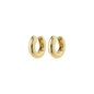 AICA Micro Recycled Huggie Hoop Earrings 15MM GOLD