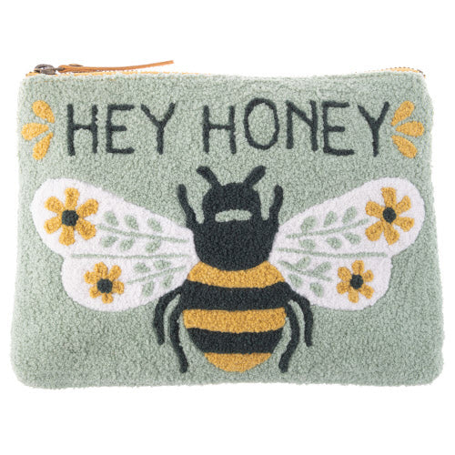 EMBROIDERED CARRY ALL BEE