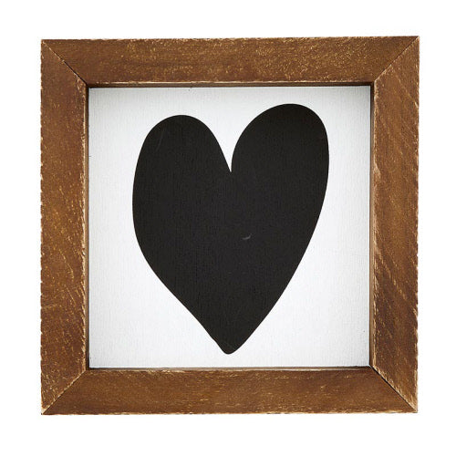 Black Heart Sign