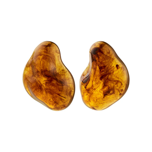 LIAN earrings brown A15
