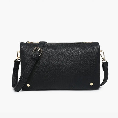 Phiona Studded Flapover Crossbody M2672