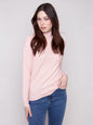 Charlie B Women's Mock Neck Textured Knit Sweater