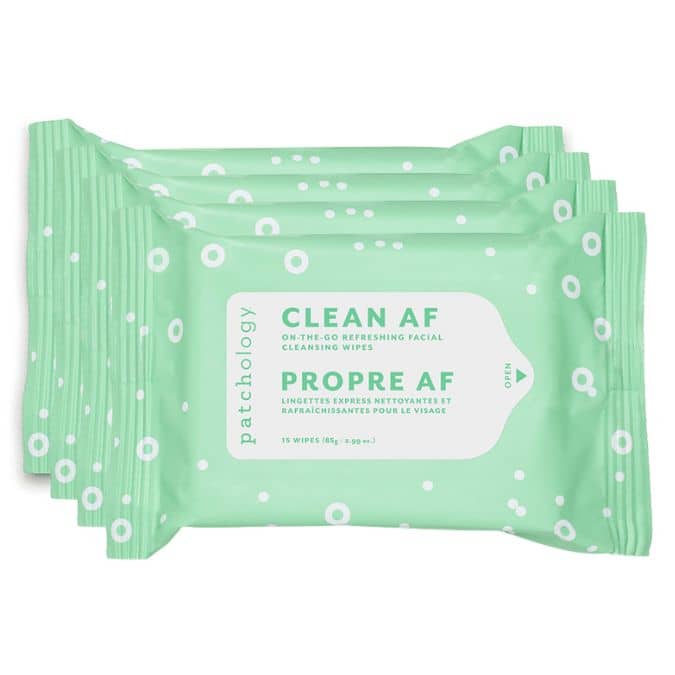 Patchology Clean AF Facial Cleansing Wipes