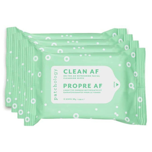 Patchology Clean AF Facial Cleansing Wipes