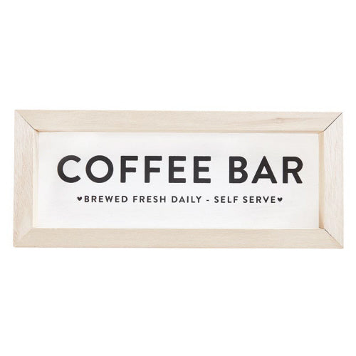 Wood Sign - Coffee Bar