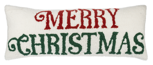 Merry Christmas Hook Pillow