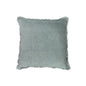 20" Square Stonewashed Linen Pillow w/ Fringe