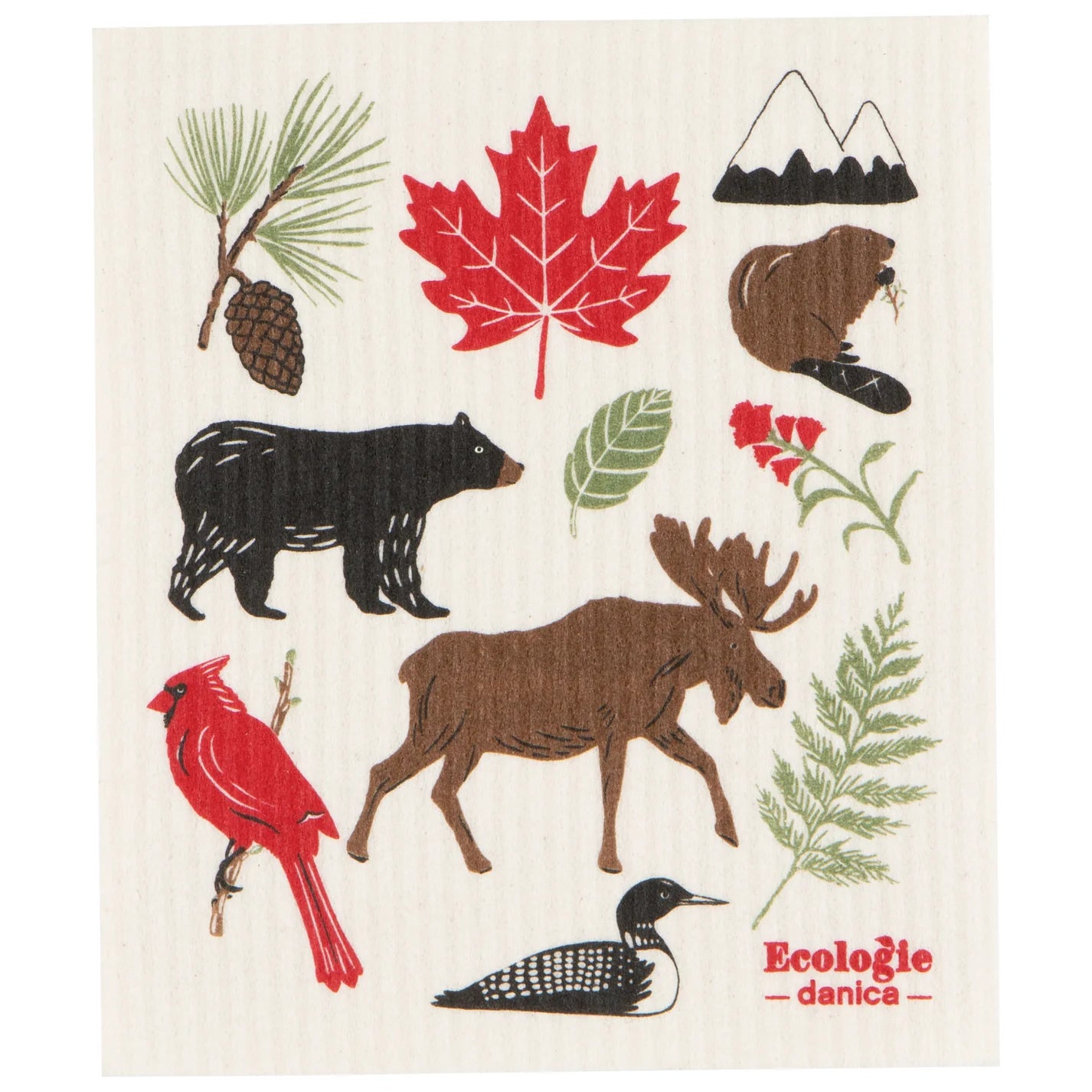 Wild North Swedish Dishcloth