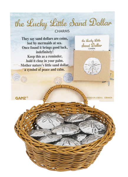 The Lucky Little Sand Dollar Charm