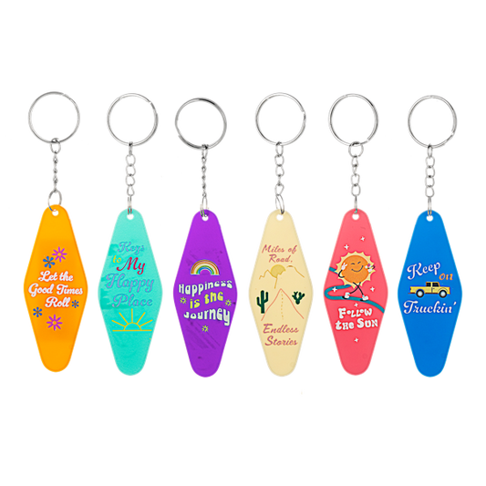 Retro Road Trip Key Chain
