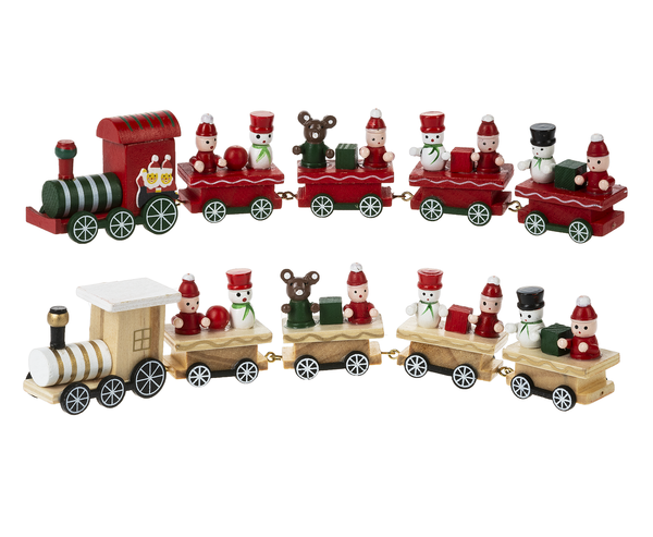Christmas trains figure