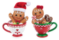 Gingerbread Teacup Ornament