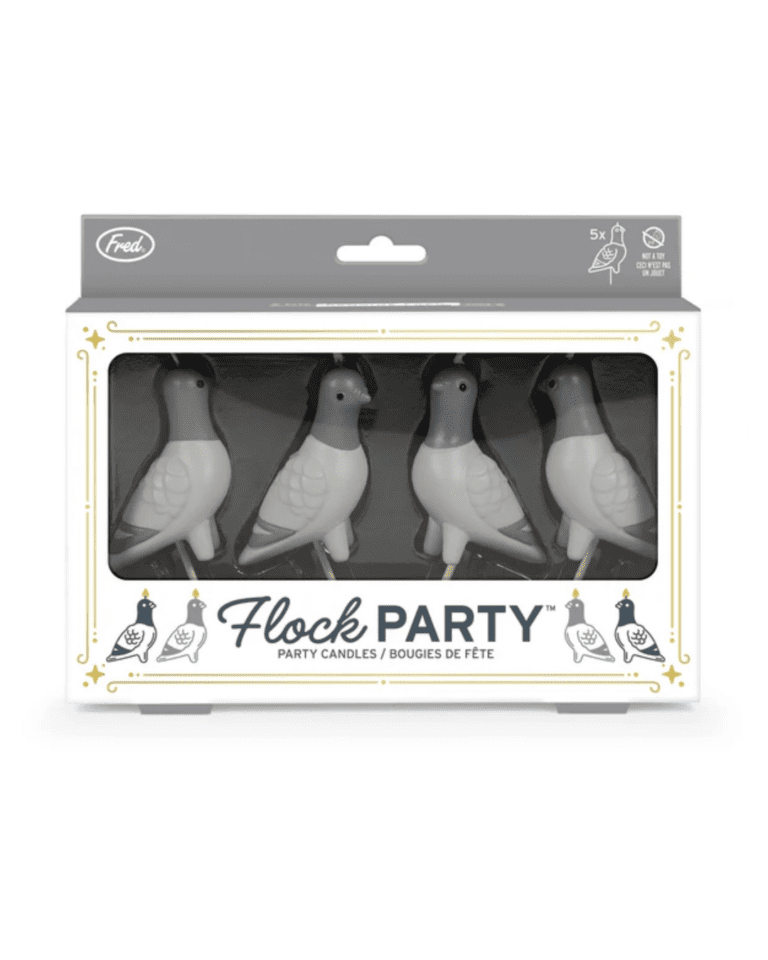 FLOCK PARTY Pigeon Party Candles