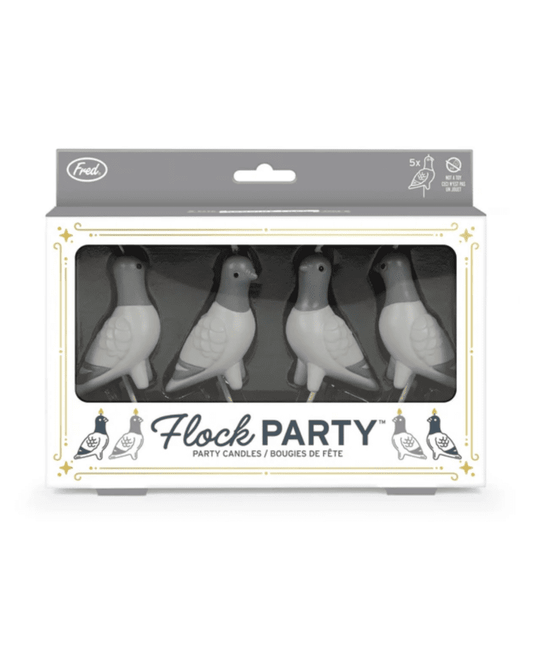 FLOCK PARTY Pigeon Party Candles