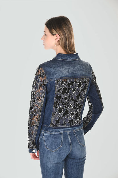 Woven Denim Jacket 263706